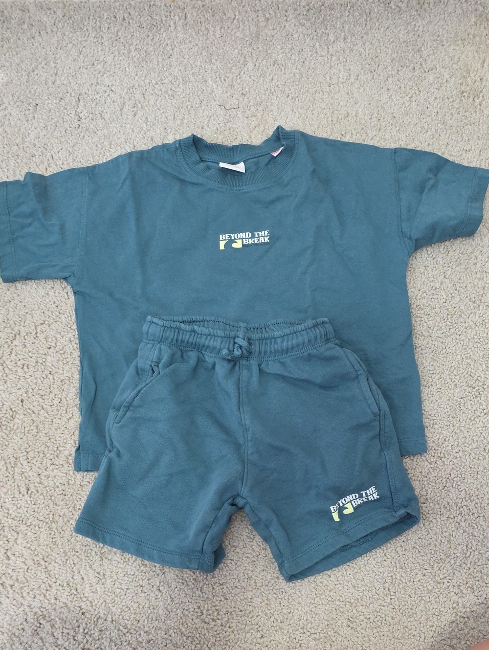 5T Zara Matching Tee & Short Set